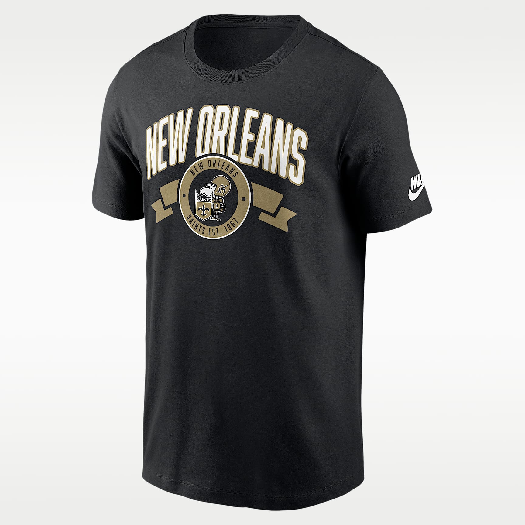 New Orleans Saints Rewind Front And Back Hit Essential Men's Nike
